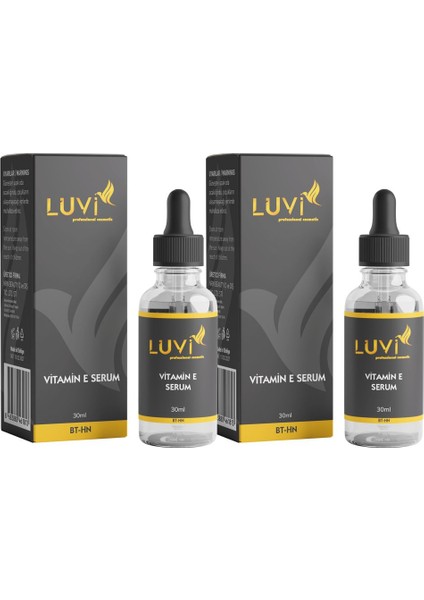 E Vitamini Nemlendiricili Cilt Bakım Serumu 2 Li Set (30ml+30ml)