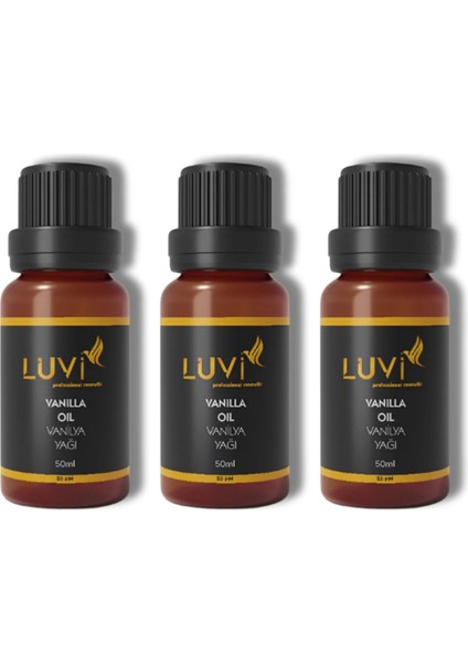 Vanilla Yağı 3 Lü Set (50ml+50ml+50ml)
