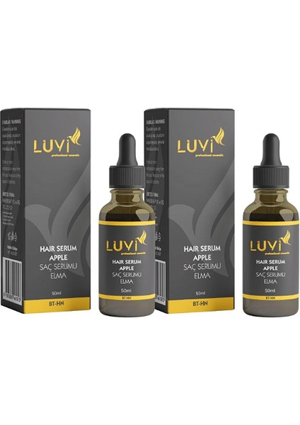 Saç Bakım Serumu Elma Özlü 2 Li Set (50ml+50ml)