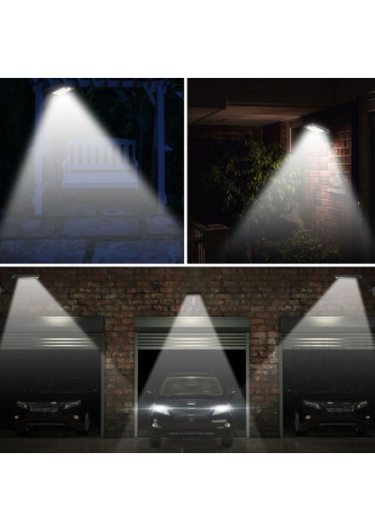 2pcs Güneş Enerjili Dış Mekan Duvar LAMBASI-48LED Siyah Ikili Paket (Yurt Dışından) fiyatları