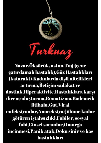 Sertifikalı Turkuaz Doğal Taş El Yapımı Duvar Süsü & Araba Süsü & Kapı Süsü fiyatları