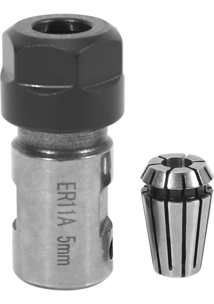ER11 5mm Motor Şaftı Pens Ayna Mili Uzatma Çubuğu Iç + Cnc Freze Makinesi Için ER11 Yaylı Pens (Yurt Dışından)