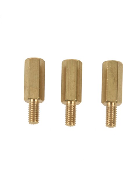 250 Adet M3 Erkek x M3 Dişi 11MM Uzunluk Pirinç Vida Konu Pcb Stand-Off Paspayı (Yurt Dışından)