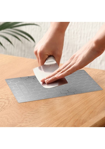 2 Adet Elmas Bileme Taşı, Whetstone Petek Yüzey Elmas Kalemtıraş Plakası Kaymaz Taban (400/1000 Grit) (Yurt Dışından)