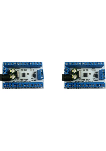 Eletechsup 2x 8ch DS18B20 RS485 Modbus Rtu Sıcaklık Kontrol Sensörü Uzaktan Dijital Modül Plc R4DCB08 (Yurt Dışından)