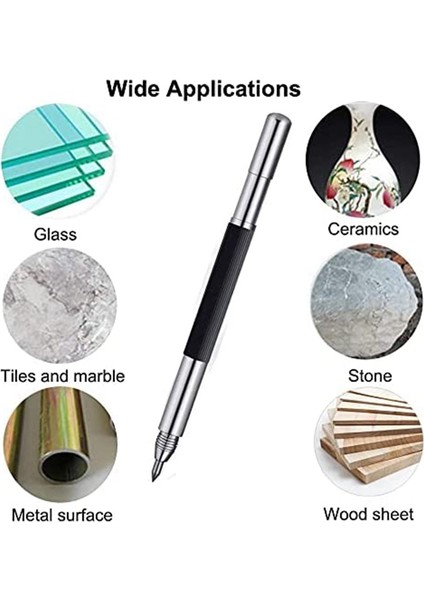 Tungsten Karbür Kazıyıcılar 5 Paket, Çift Kafa Tasarımlı Gravür Kalemi - Cep Tungsten Karbür Uçlu Kazıyıcı Aracı (Yurt Dışından) modelleri