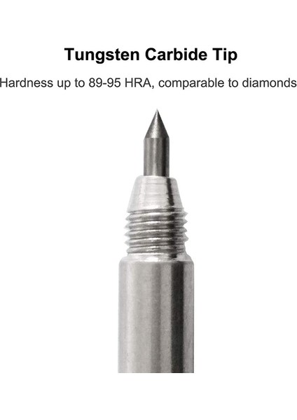 Tungsten Karbür Kazıyıcılar 5 Paket, Çift Kafa Tasarımlı Gravür Kalemi - Cep Tungsten Karbür Uçlu Kazıyıcı Aracı (Yurt Dışından) indirimleri