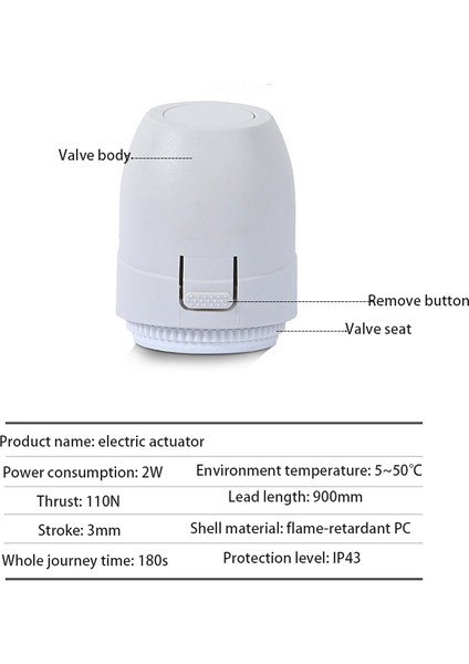 Yerden Isıtma Vanası Nc Ac 230V Yerden Isıtma Termostatı Için Elektrikli Termal Aktüatör Manifoldu (Yurt Dışından) fiyatları