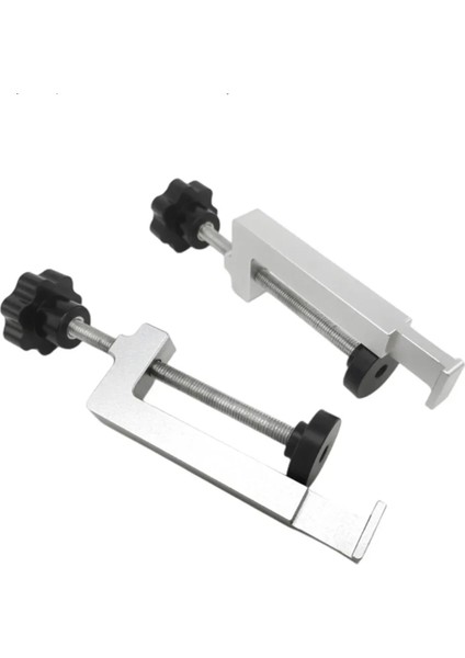 Masa Kelepçesi Evrensel Çit / T Yuvası / Masa Testere Kılavuz Ray Kelepçeleri Ağaç Işleme Aletleri Için Alüminyum Alaşımlı Sabit Kelepçe (Yurt Dışından) indirimleri