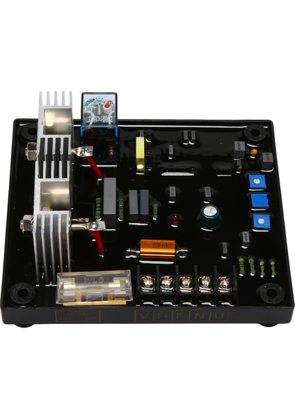 Evrensel POW50A Avr 30A Otomatik Voltaj Regülatörü Fırça ve Fırçasız Jeneratör Sabitleyici Kontrol Ayarlayıcı Modülü Parçaları (Yurt Dışından)