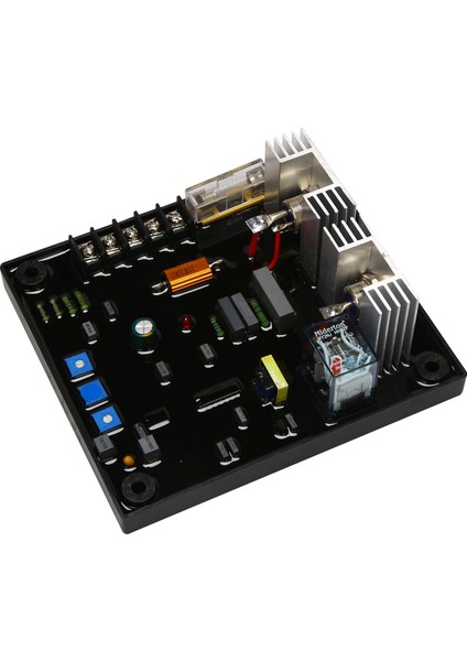 Evrensel POW50A Avr 30A Otomatik Voltaj Regülatörü Fırça ve Fırçasız Jeneratör Sabitleyici Kontrol Ayarlayıcı Modülü Parçaları (Yurt Dışından)