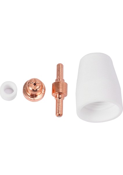 300 Adet Pt-31 Lg-40 Hava Plazma Kesici Kesme Nozulları Elektrot Ucu Torch Sarf Kitleri 40A Fit Lgk-40 Cut-40 BPS40 (Yurt Dışından)