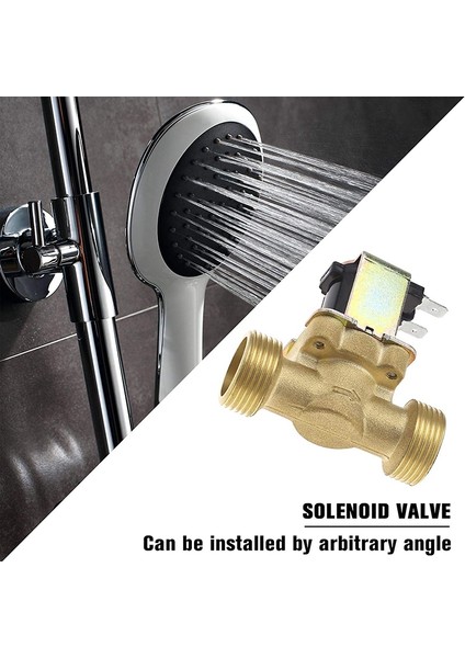 Su Isıtıcısı Için Su Vanası Anahtarı G3/4 Inç Pirinç Solenoid Valf AC220V (Yurt Dışından) fırsatları