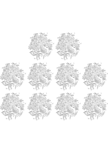 2000PCS 1.5ml Lab Mini Plastik Test Tüpü Santrifüj Flakon Geçmeli Kapak 42X11MM Şeffaf (Yurt Dışından)