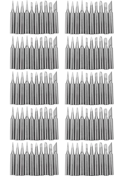 100 Uç Seti Uçları Havya Için Havya Ucu Seti 900-TI/ Bk/ 1.6d/ 2.4d/ 3.0d/ 2c/ 3c/ 4c Yeni (Yurt Dışından)