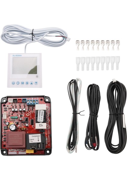 Lılytech ZL-R200A,EVRENSEL,HAVA Kaynaklı Isı Pompası Su Isıtıcı Kontrol Cihazı, Sıcak Su Isıtma Kontrol Cihazına Hava Pompası (Yurt Dışından)