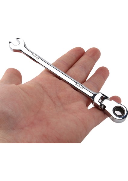 2x 7mm Esnek Kafa Cırcır Eylem Anahtarı Anahtar Somun Aracı (Yurt Dışından) fırsatları