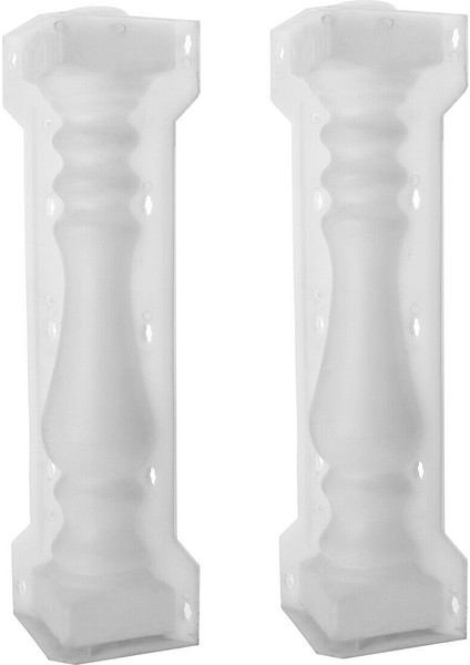 60X14 cm Roma Sütun Kalıp Balkon Bahçe Havuz Çiti Çimento Korkuluk Sıva Beton Kalıp Sütun Kalıp Korkuluk Yapı (Yurt Dışından)
