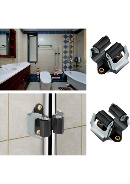 10 Adet Paspas Süpürge Tutucu Duvara Monte Bahçe Depolama Klipleri Raf Vidalar Kolu Asılı Araçları Ev Mutfak Banyo Için (Yurt Dışından)