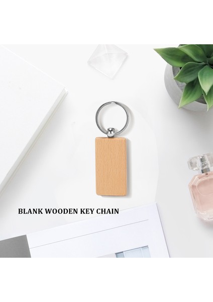 12 Adet Boş Ahşap Anahtarlık Dikdörtgen Anahtarlık Etiketleri Ahşap Anahtarlıklar Anahtarlık Dıy Craft Için (Yurt Dışından) fiyatları