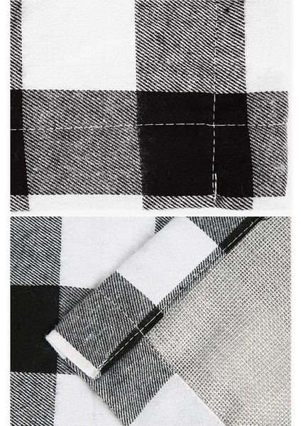 180X38CM Buffalo Ekose Çuval Bezi Noel Masa Koşucu Peçete Noel Masa Dekorasyon Oduncu Temalı Doğum Günü Partisi Dekoru (Yurt Dışından) fırsatları