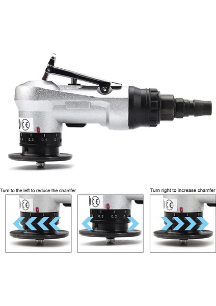 Bıçak Uçlarını ve Rulmanları Değiştiren Mini Pnömatik Pah Kırma Aleti, 45 Derece Hava Pah Çapak Alma Aleti (Yurt Dışından) modelleri