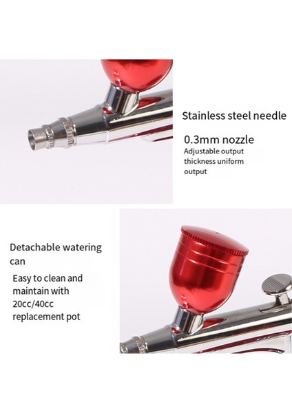 Airbrush Seti, Akülü Airbrush Kompresörü, Makyaj Için Mini Hava Kompresörü, Pasta Süsleme, Kurabiye, Mod, Makyaj, (Yurt Dışından)