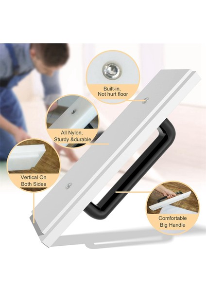 2x Vinil Tahta Döşeme Için Dokunarak Blok Kurulum Döşeme Dokunarak Blok Büyük Saplı Uzatmak Zemin Araçları (200MM) (Yurt Dışından) modelleri