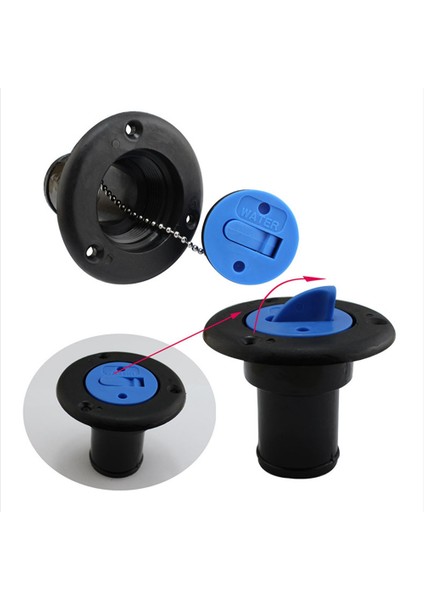 Yat Aksesuarları Su Ambar Kapağı Yağ Ambar Kapağı Plastik Yağ Doldurma Su Portu Dolum 38MM Su Deposu Kapağı Siyah (Yurt Dışından) indirimleri