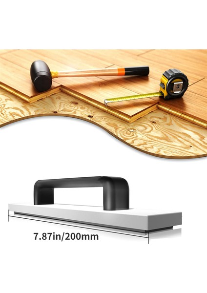 2x Vinil Tahta Döşeme Için Dokunarak Blok Kurulum Döşeme Dokunarak Blok Büyük Saplı Uzatmak Zemin Araçları (200MM) (Yurt Dışından) indirimleri