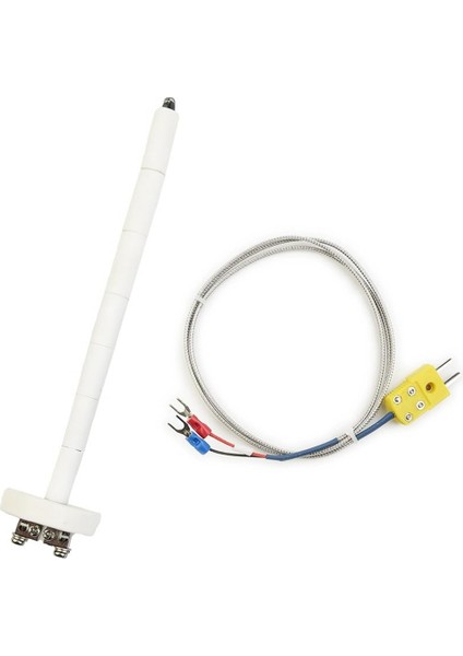 Yüksek Sıcaklık Ölçümü Için Ağır Hizmet Tipi K Termokupl Probu, 3,3 Ft Kablo, -58 Ila 2372°F (-50 Ila 1300°C) Aralığı (Yurt Dışından)