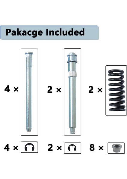 15685040 Kapı Menteşe Pimi ve Burç Kiti Aracı Chevy Gmc C1500 C2500 C3500 K1500 K2500 K3500 Kamyon 1988-1999 (Yurt Dışından) fırsatları