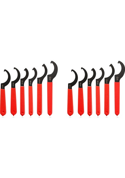 12 Parça Ingiliz Anahtarı Seti Ayarlanabilir Coilover Anahtarı Somun Anahtarları Kanca Anahtarları Aletler Coilover Anahtarı Çelik Anahtar (Yurt Dışından)