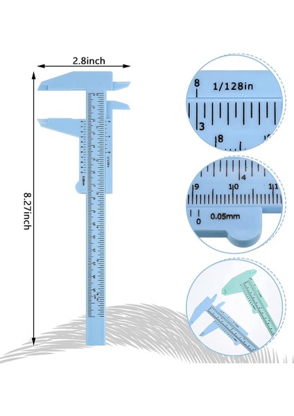 Kaş Ölçüm Cetveli Kaş Haritalama Cetveli Aracı Mini Sürmeli Kaliper (Yurt Dışından) modelleri