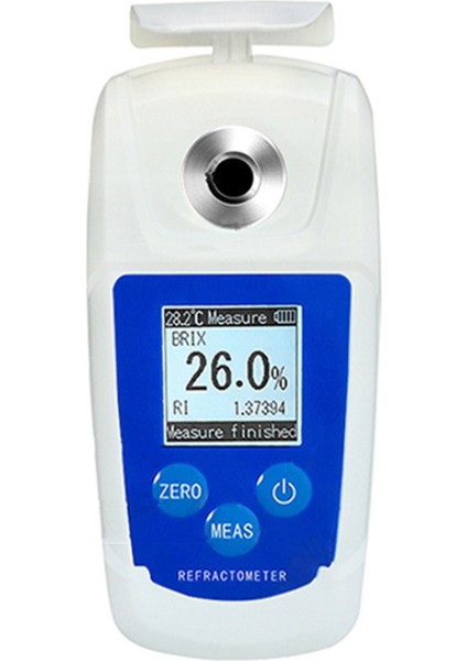 Dijital Refraktometre Şeker Ölçer Refraktometre Dijital Meyve Şekeri Ölçer Suyu Içecekler Ölçüm Aralığı 0-55% (Yurt Dışından)