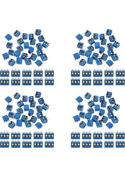 240 Adet 5mm Pitch 2 Pin ve 3 Pin Pcb Dayanağı Vidalı Terminal Bloğu Konektörü (200X2 Pin, 40X3 Pin) (Yurt Dışından)
