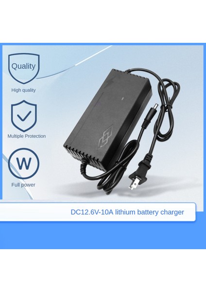 DC12.6V 10A Lityum Pil Şarj Cihazı 18650 Pil Şarj Cihazı 12.6V Polimerizasyon Lityum Pil Şarj Abd Plug (Yurt Dışından)