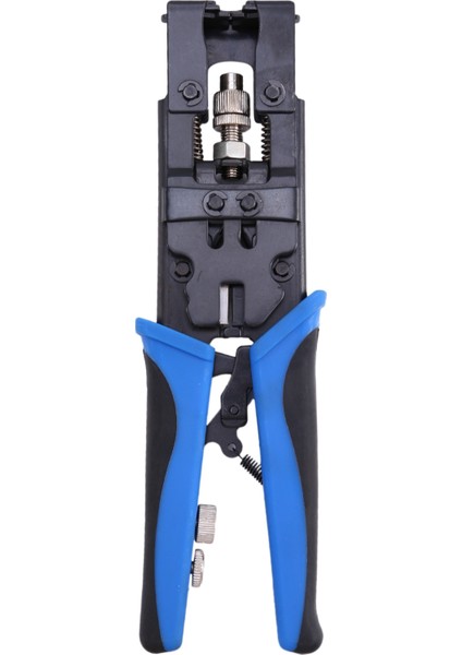 1 Adet Dayanıklı Koaksiyel Sıkıştırma Crimper Aracı Bnc/rca/f Sıkma Konnektörü RG59/58/6 Kablo Tel Kesici Ayarlanabilir Sıkma Pensesi (Yurt Dışından)