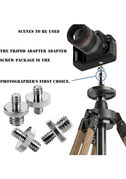 Tripod Vidası Kamera Adaptör Vidası Tripod Adaptör Vidası Kamera Tripod Vidası Dönüştürücü (Yurt Dışından)
