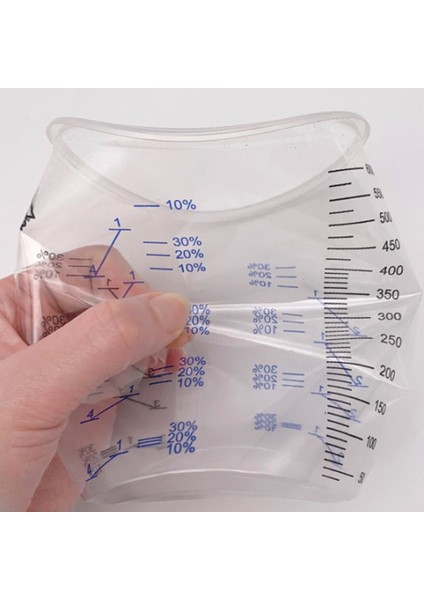 25 Plastik Boya Karıştırma Kabı Boya ve Sıvının Hassas Karışımı Için 600ML Karıştırma Kabı (Rastgele Renk) (Yurt Dışından) fırsatları