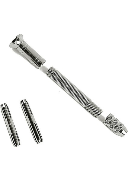 11 Adet El Büküm Matkap Seti 0.5-2.0mm Ağaç Işleme El Yumruk Aracı Donanım Saat Bakım Kiti (Yurt Dışından)