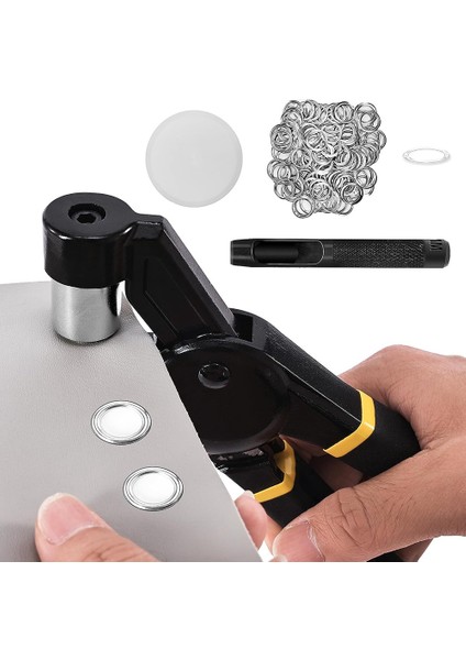 Grommet Alet Kiti, Kumaşlar, Kanvaslar, Tenteler Için 500 Adet 3/8 Inç 10 Mm'lik Grommet El Kiti (Yurt Dışından) fırsatları