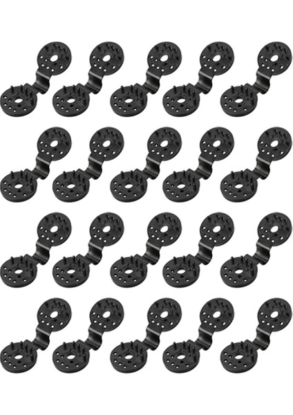 20 Adet Gölge Kumaş Ağır Hizmet Tipi Kilit Kavrama, Gölge Kumaş Plastik Klipsler Yeniden Kullanılabilir Plastik Klipsler (Yurt Dışından)