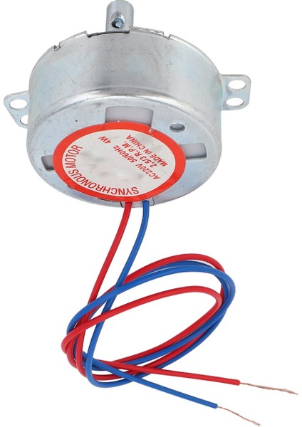 4x Ac 220V-240V 4W 3rpm Ccw/cw 20MM Kalınlık Ac Senkron Motor (Yurt Dışından)