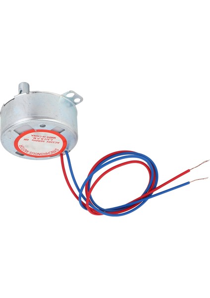 4x Ac 220V-240V 4W 3rpm Ccw/cw 20MM Kalınlık Ac Senkron Motor (Yurt Dışından)