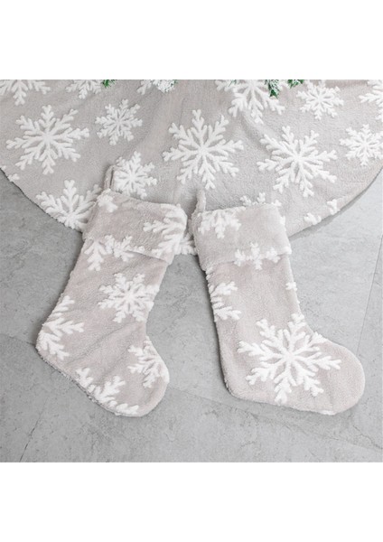 Noel Çorap Kolye Hediye Saklama Çantası Kese Şeker Saklama Çantası Festivali Süsleme Şeker Noel Ağacı Süslemeleri (Yurt Dışından) fırsatları