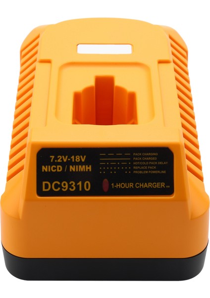 Dewalt 7.2 V-18 V Xrp Ni-Cd Ni-Mh DC9096 DC9098 DC9099 DC9091 DC9071 DE9057 DW9096 DW9094 DW9072 Için DC9310 Hızlı Şarj Cihazı, Abd Tak (Yurt Dışından)