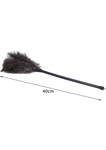 Devekuşu Duster Tüy Dusters Uzun Plastik Saplı Temizleme Fırçası Aracı Temizleme Duster Ev Temizlik Aracı (Yurt Dışından)