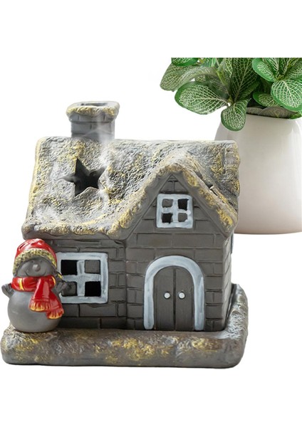 Kütük Kulübe Tütsü Brülör Noel Kütük Kabin Tütsü Brülör Kütük Kulübe Tütsü Brülör Tütsü Tutucu A (Yurt Dışından)
