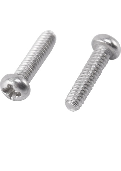 M2 x 8mm 304 Paslanmaz Çelik Yıldız Tava Başlı Vida Cıvatası 1200 Adet (Yurt Dışından)